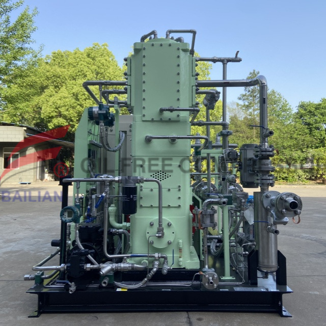 TZWH-60/0.8-8 Yağsız C₂F4 Su Soğutma Dikey Kompresör 